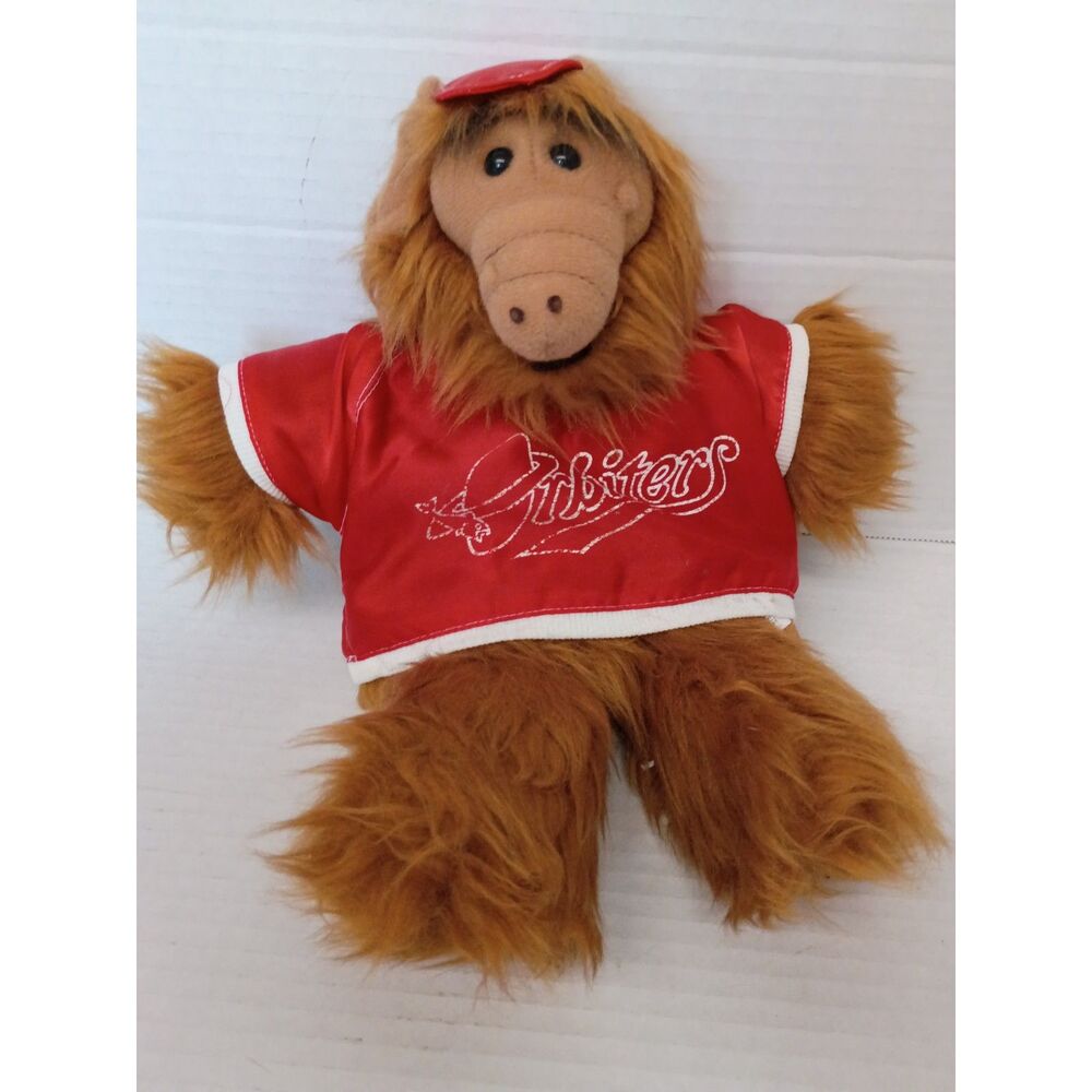 Vintage 1988 ALF Orbiters Baseball Plush Hand Puppet kidcore retro